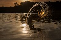 Waterpearls In The Sunset - Dirk Peschen